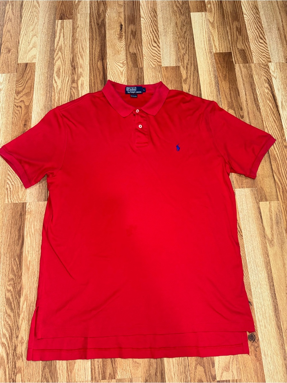 Polo Ralph Lauren Men’s Large Red Polo Shirt